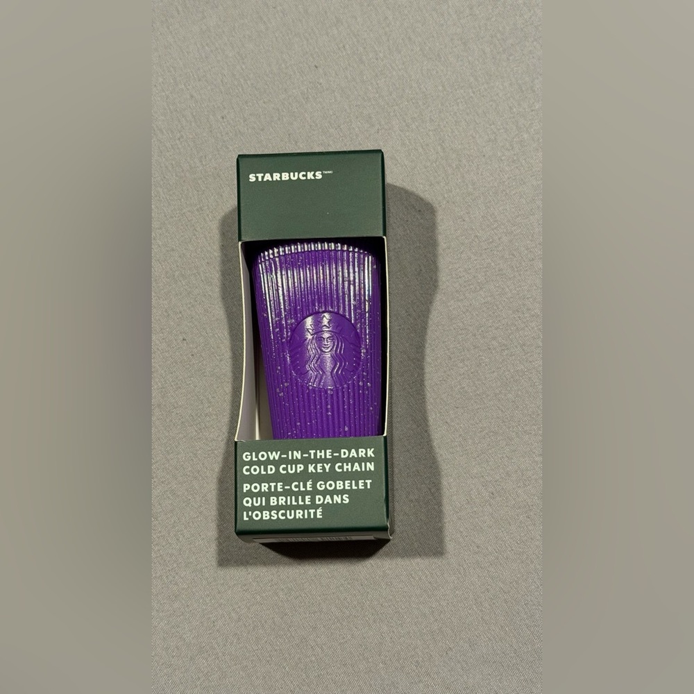 Starbucks Cold Cup Keychain Ornament - 2024 Halloween Glow In The Dark New!